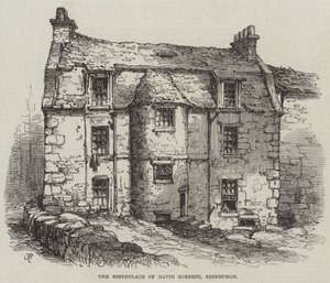 Le lieu de naissance de David Roberts, Édimbourg - Samuel Read